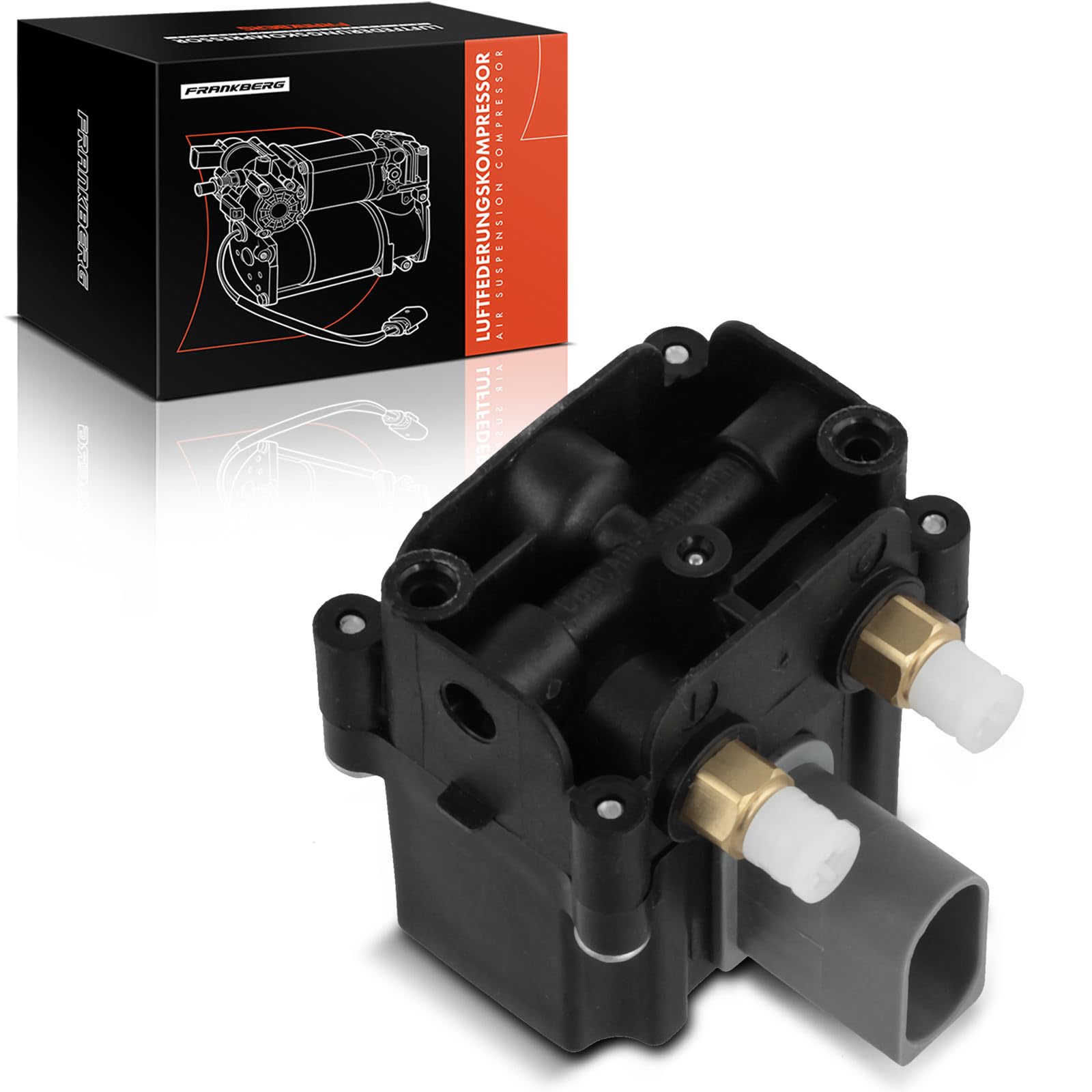 Frankberg Sospensioni pneumatiche Compressore Compatibile con Serie 5 Touring F11 Serie 5 Touring E61 X5 E70 X6 E71 E72 Serie 5 Gran Turismo F07 Replace# 37206789937