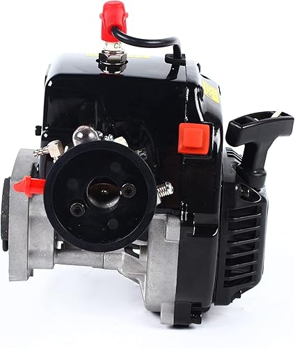 Miniatura 4 de Motor Rovan de 2 tiempos de 30.5 CC, 4 pernos fácil de arrancar, mango de retroceso, motor de refrigeración por aire forzado, compatible con HPI