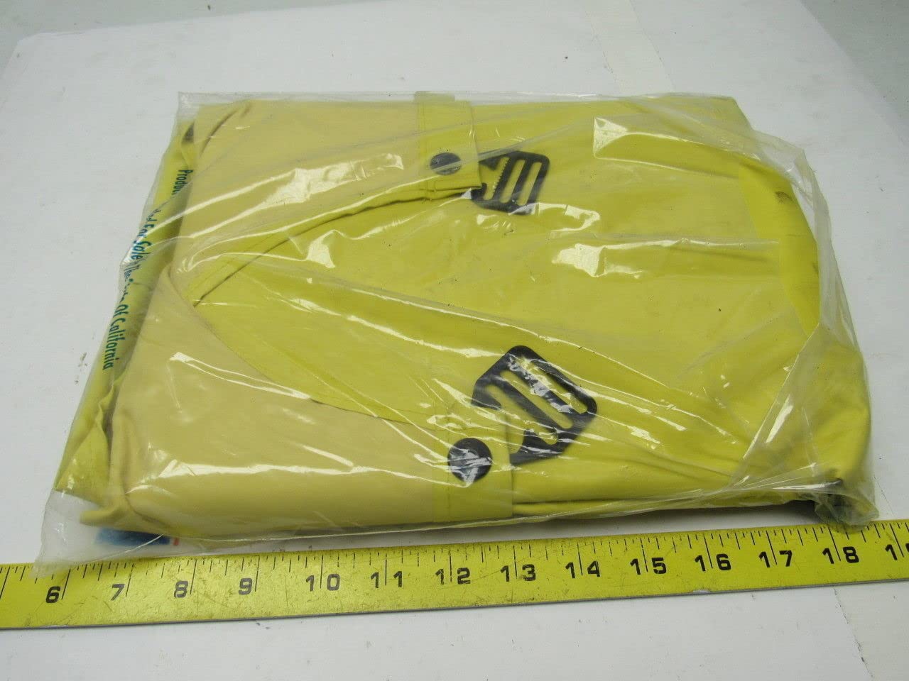 Trouser Bib Protective Rainwear, Flame Resistant Size 3X (Pack of 1)