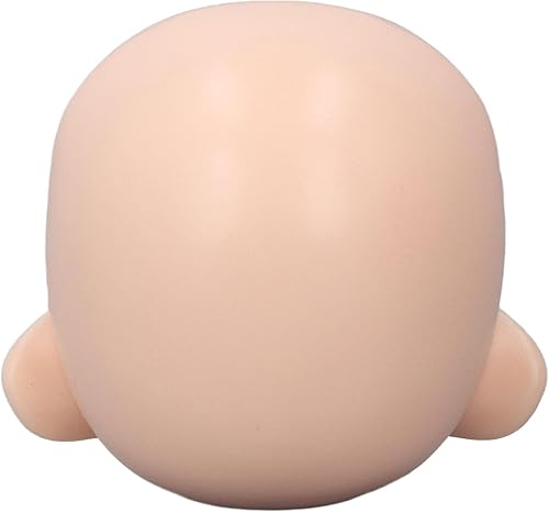 Miniatura 1 de Blank Doll Head, Silicone Eco Friendly Replacement Ball Jointed Doll Head Exquisite for 112 Ball Jointed Doll (Normal White)