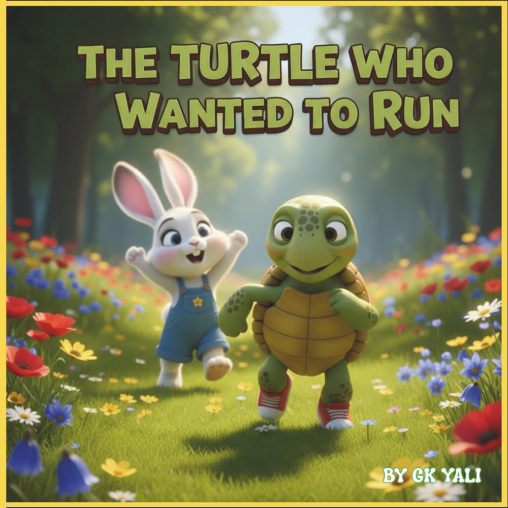 The Turtle Who Wanted to Run: A Heartwarming Children’s Story About Courage, Confidence, and Never Giving Up