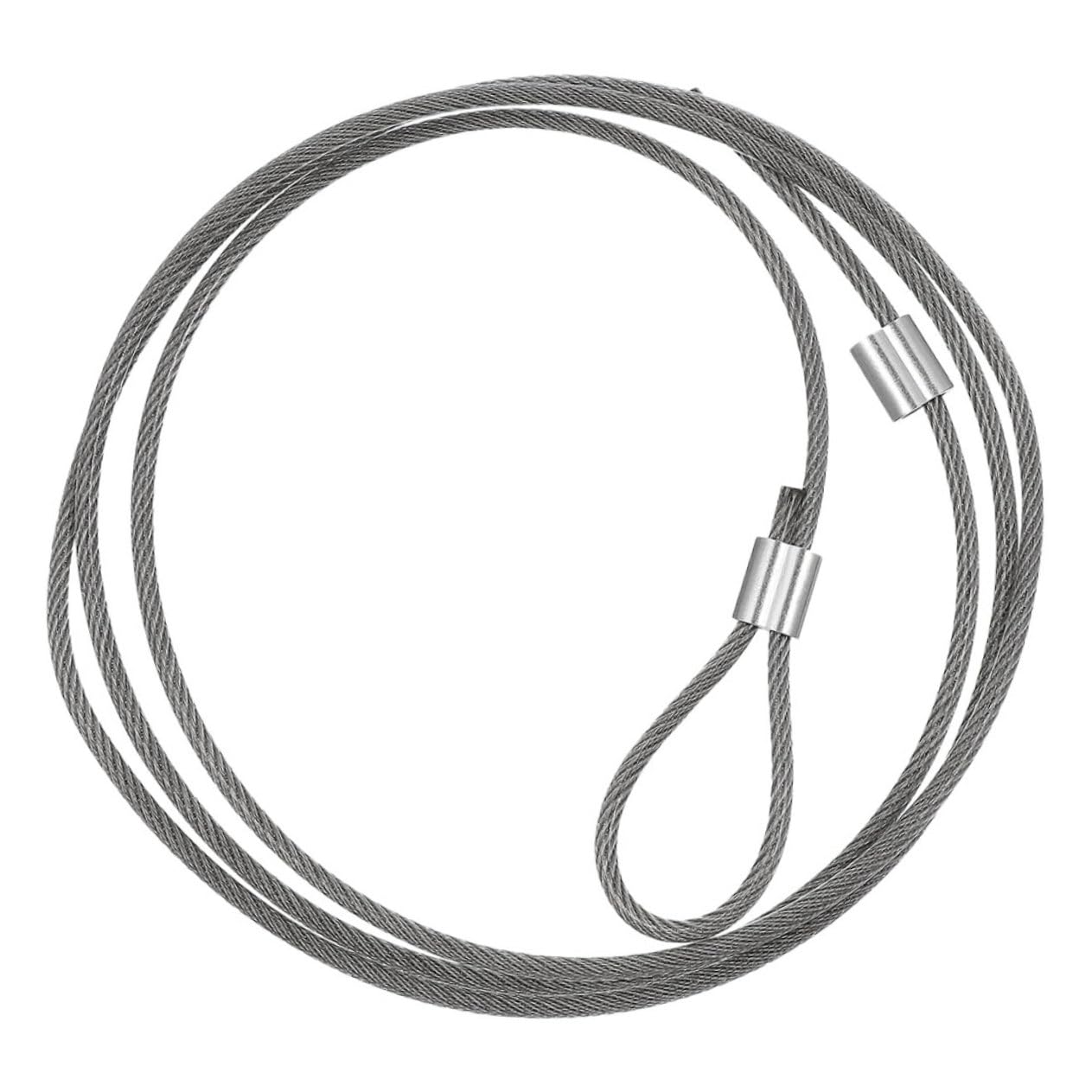 BCOATH Steel Wire Basketball Net String Basketball Hoop Net Replacement Easy to Thread Performance