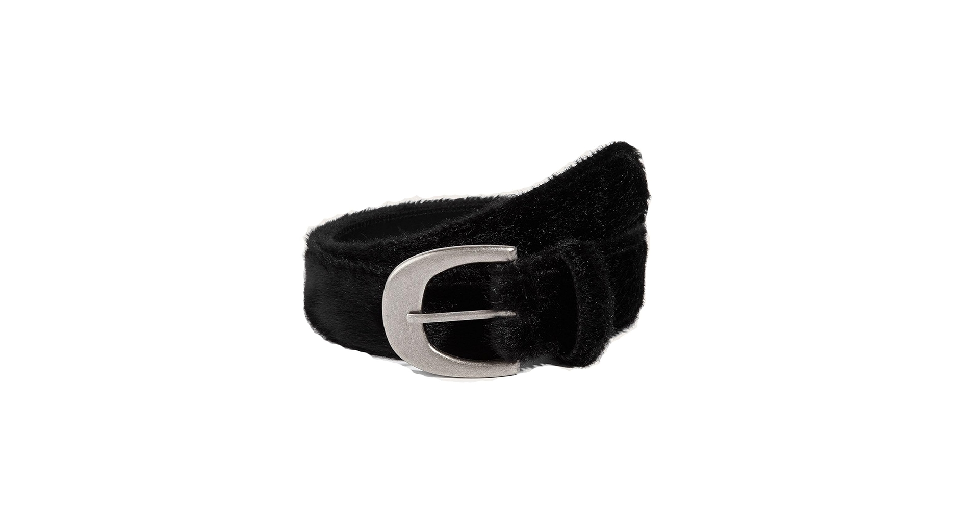 小物 long fur belt BLK 小物 long fur belt BLK 小物 long fur belt BLK Fur Leather