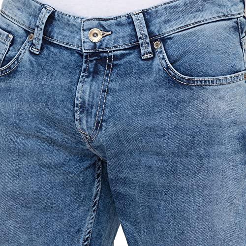Image of Spykar Men's Slim Fit Low Rise Casual Jeans