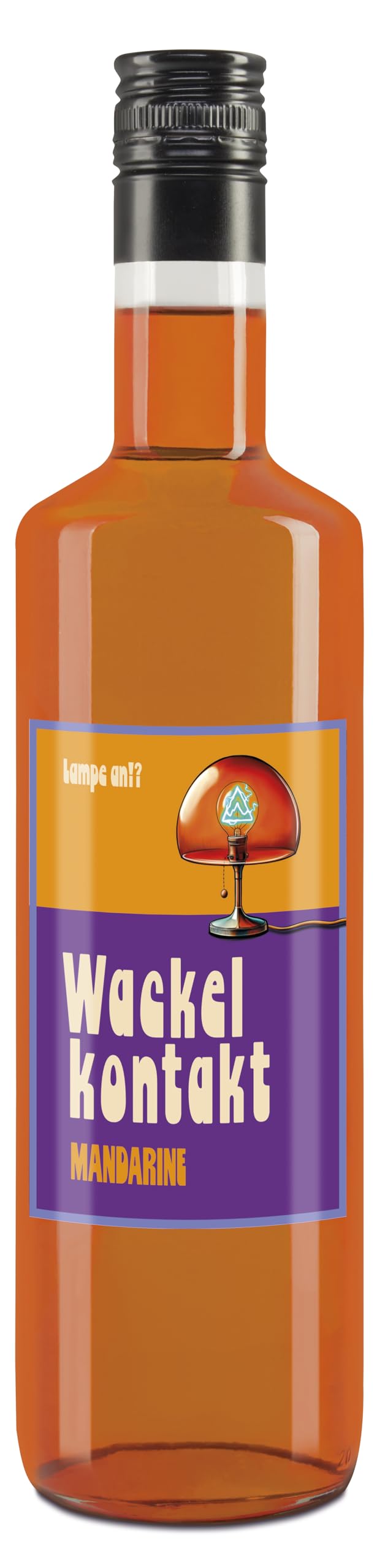 Wackelkontakt Mandarine Likör 16% Vol. 0,7L – Inspiriert vom Hit „Wackelkontakt“ von Oimara by Schnapsbaron®