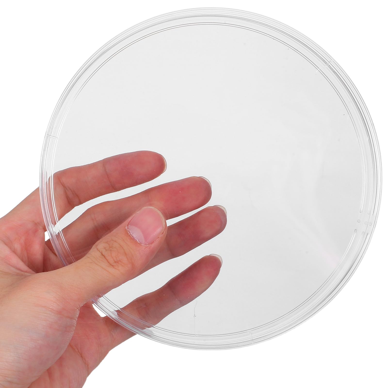 BESTYASH Boîtes de Petri avec Couvercles en Plastique Stérile 14,3 Cm Lot de 10 Pièces Grosse Capacité Légère, Protection Hermétique pour Expériences de Culture Cellulaire
