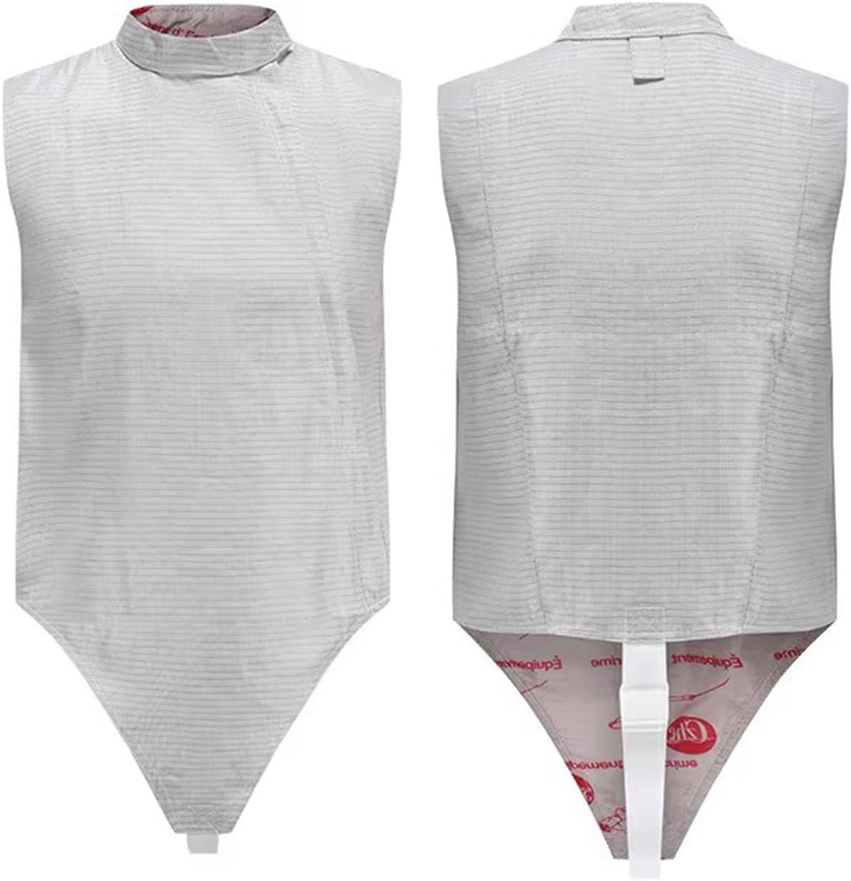 Foil Metal Clothing, Fencing Foil Jacket, Adult and Children's Fencing Foil Metal Vest, Fencing Gear for Right Hand(46#)