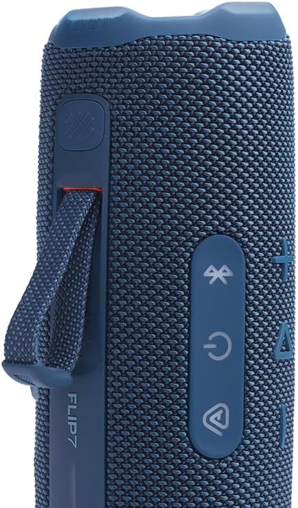 JBL FLIP 7 Waterproof Portable Speaker Bundle with gSport Carbon Fiber Case (Blue) - Image 8