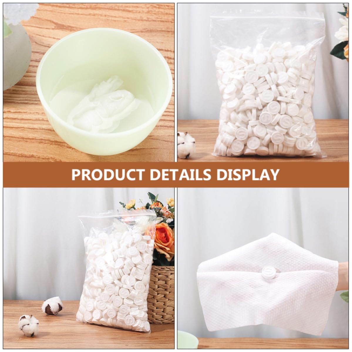 TEHAUX Mascarilla Facial de Tela Desechable Ligera de Tela No Tejida, 500 Unidades para Cuidado de Piel en Salón de Belleza y Uso en Casa DIY