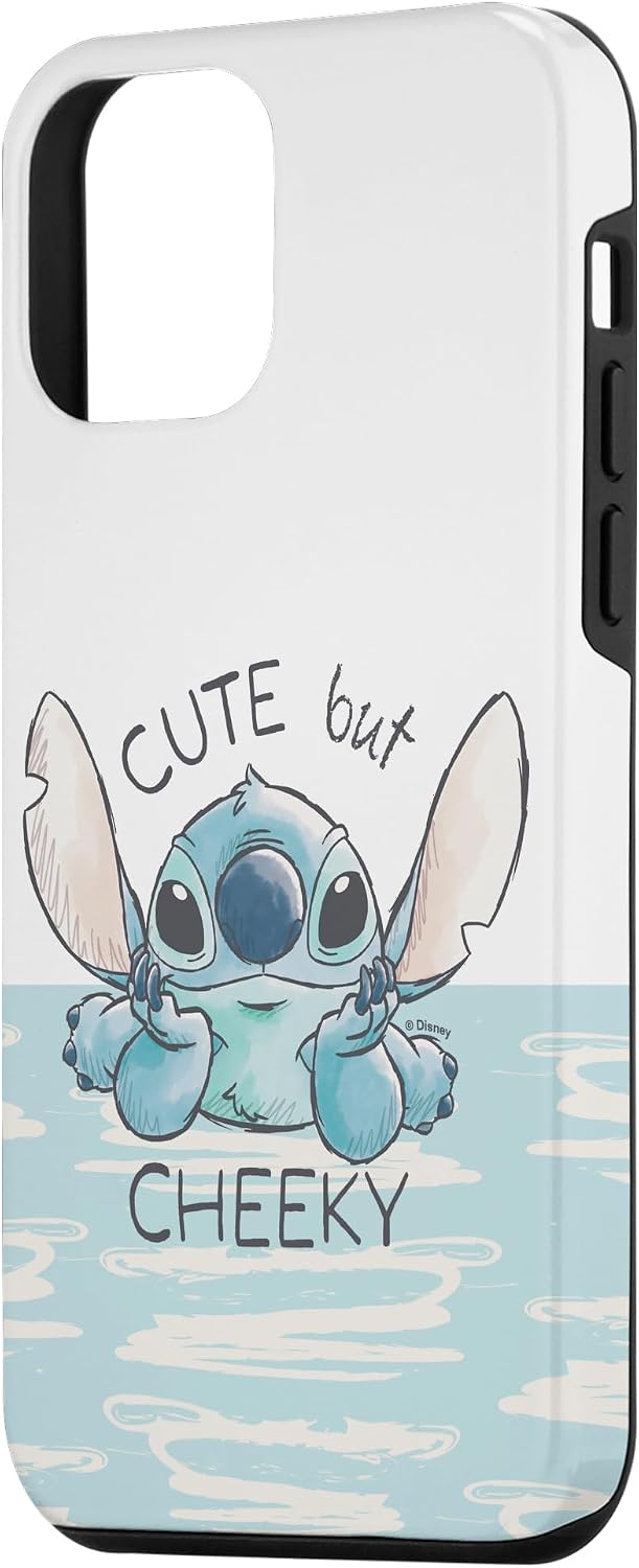 Disney Lilo & Stitch Cute But Cheeky Sketch Pastel Colors Case for iPhone 12 mini