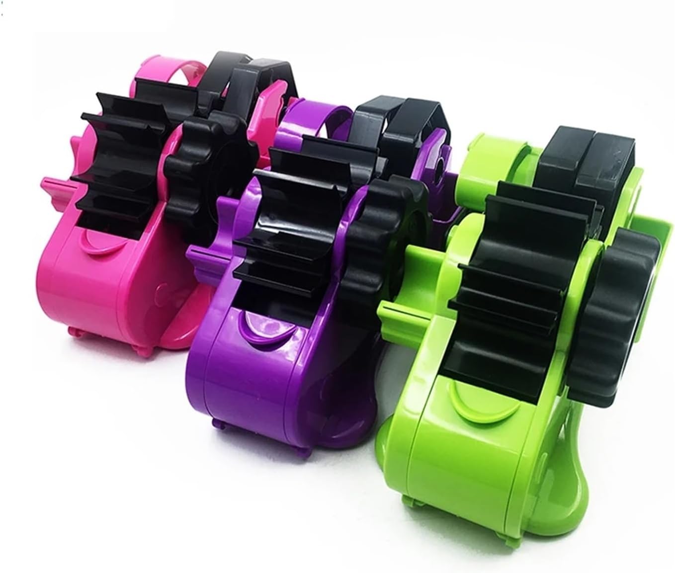 Tape Dispenser, Multifunctional Integrated Automatic Tape Dispenser, Sealing Segmentation Machine for Shipping, Schools(Green,46cm)