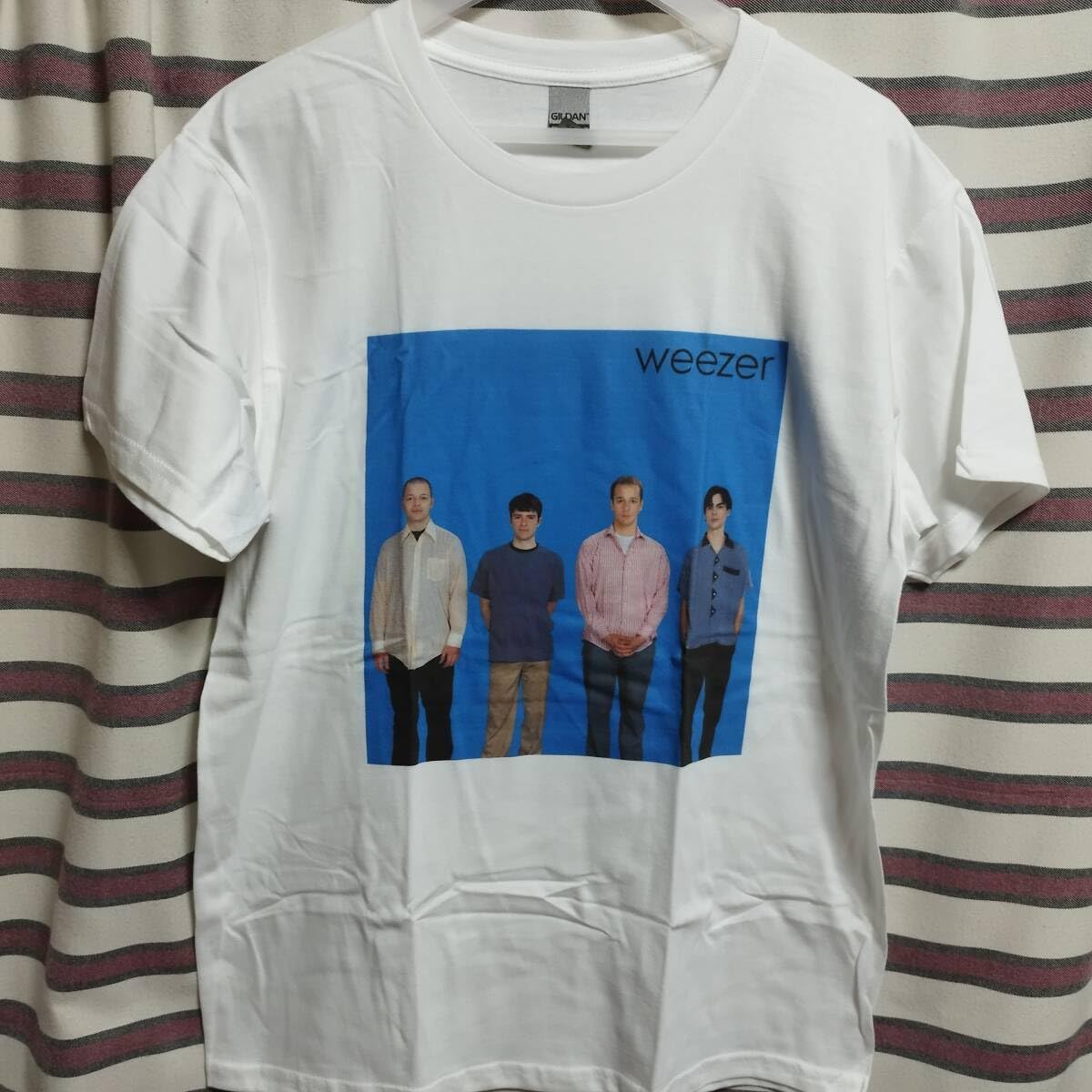 WEEZER 2000年代ツアーTシャツ blue デッドストックに近い WEEZER 2000年代ツアーTシャツ blue デッドストックに近い
