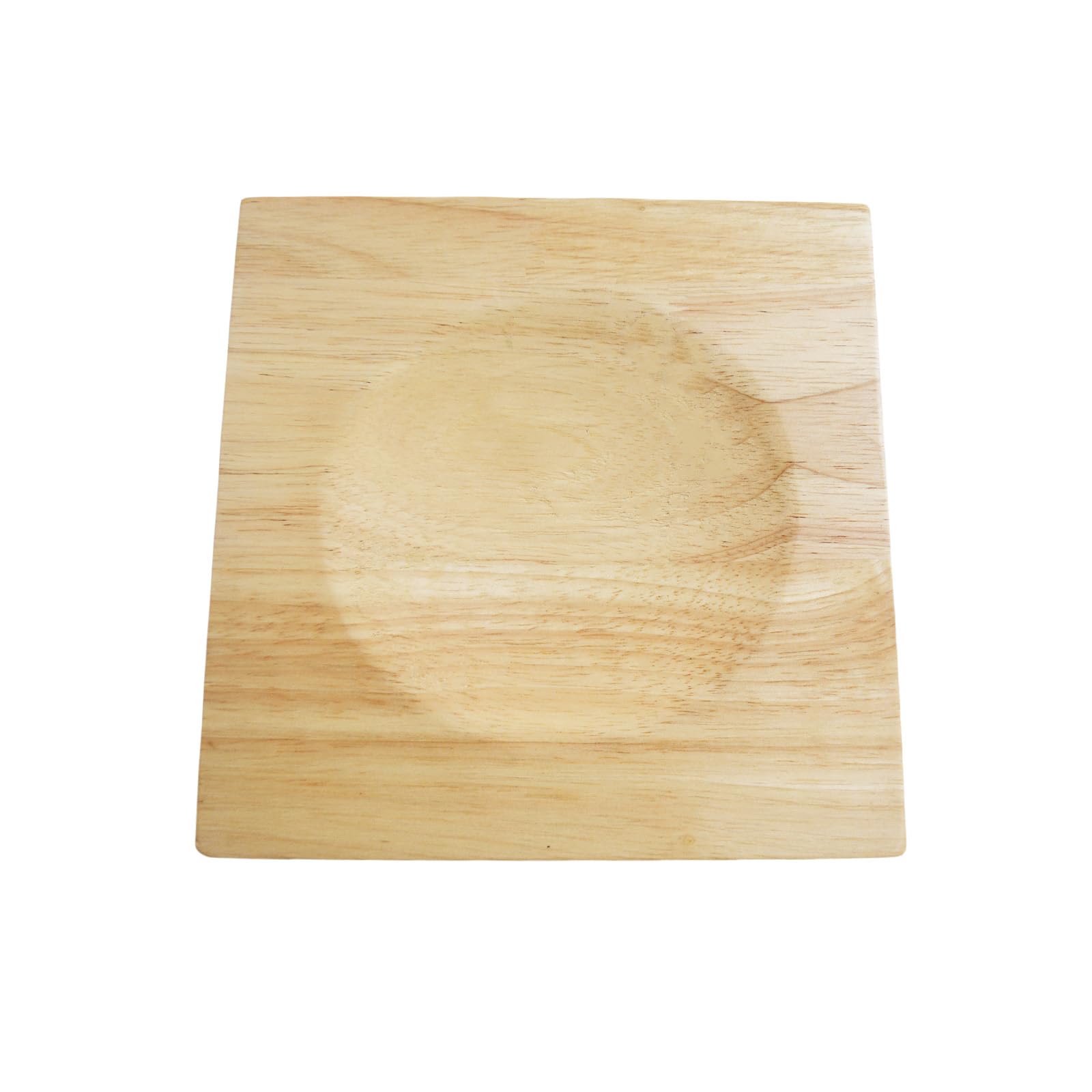 Mezzaluna Tabla de cortar, tabla de charcutería de doble cara, tabla de cortar cuadrada de madera (3.15 x 3.15 pulgadas), tabla de cortar cóncava, cuenco de madera para picar hierbas y verduras