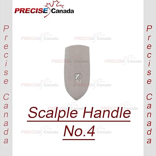 Miniatura 4 de 1 CUCHILLO ESCALPEL DE ACERO INOXIDABLE #4 CON 20 HOJAS ESTÉRILES #23 (PC)