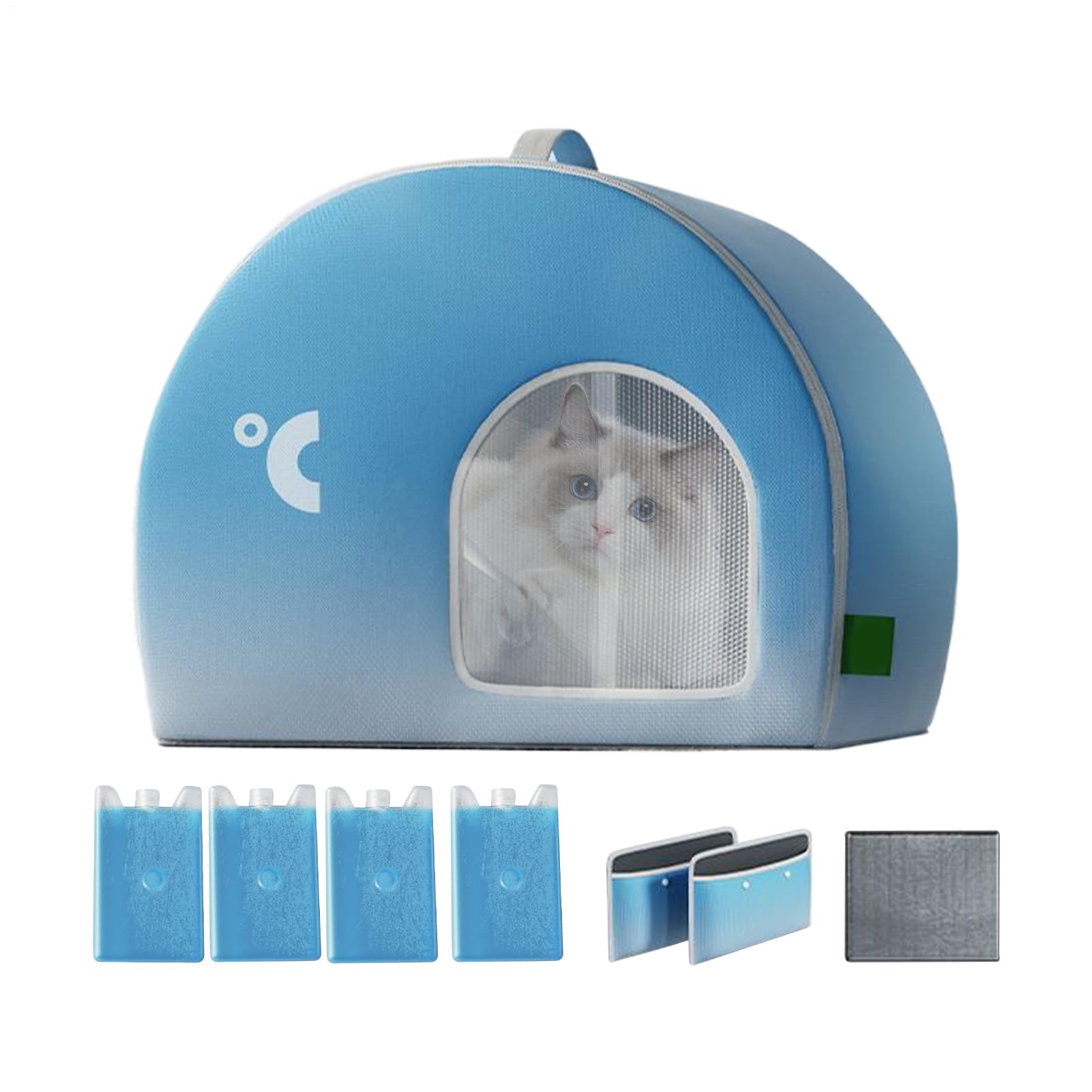 Maison de refroidissement chien : le confort pliable contre le coup de chaleur