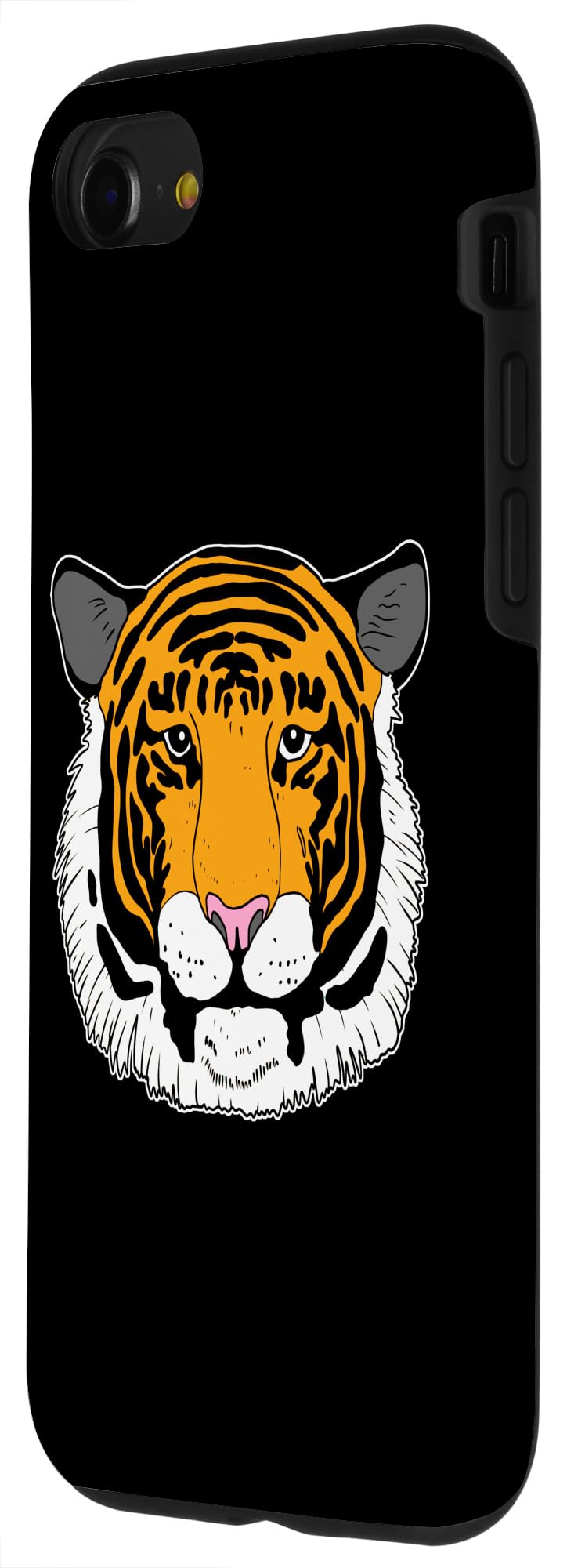 iPhone SE (2020) / 7 / 8 Hand Drawn Tiger Head Realistic Style Case - Image 2