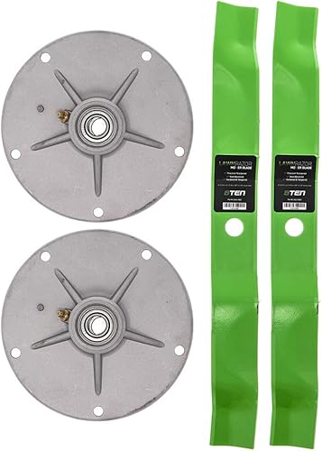 8TEN Kit de cuchillas de mantillo para tractores de césped Murray Scotts 42571x8B 42571x8B 492574MA
