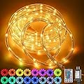 65ft 400 LED Waterproof Color Changing Rope Lights,Indoor Outdoor 16 Colors Changing Led Rope Lights with Remote for Outside, Deck, Patio, Pool, Camping, Bedroom, Landscape Lighting Decorations