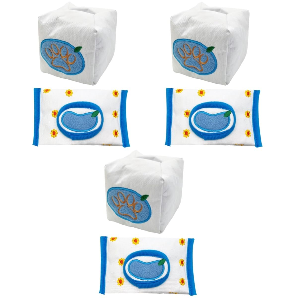 ABOOFAN 6piezas Alfombrillas Interactivas De Alimentación para Perros Juguetes De Extracción De Papel para Entrenamiento De Olores De Forrajeo para Mascotas Fáciles De Limpiar y