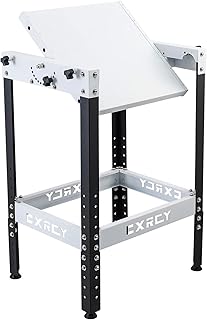 Flip Top Benchtop Machine Table with Rollers for Bolt Two Machines, 24.8”x 20” Flip Top Tool Stand with 4 Leveling Rubber Pad, Flipping Stand Adjustable Height Workbench Holds 400 LBS