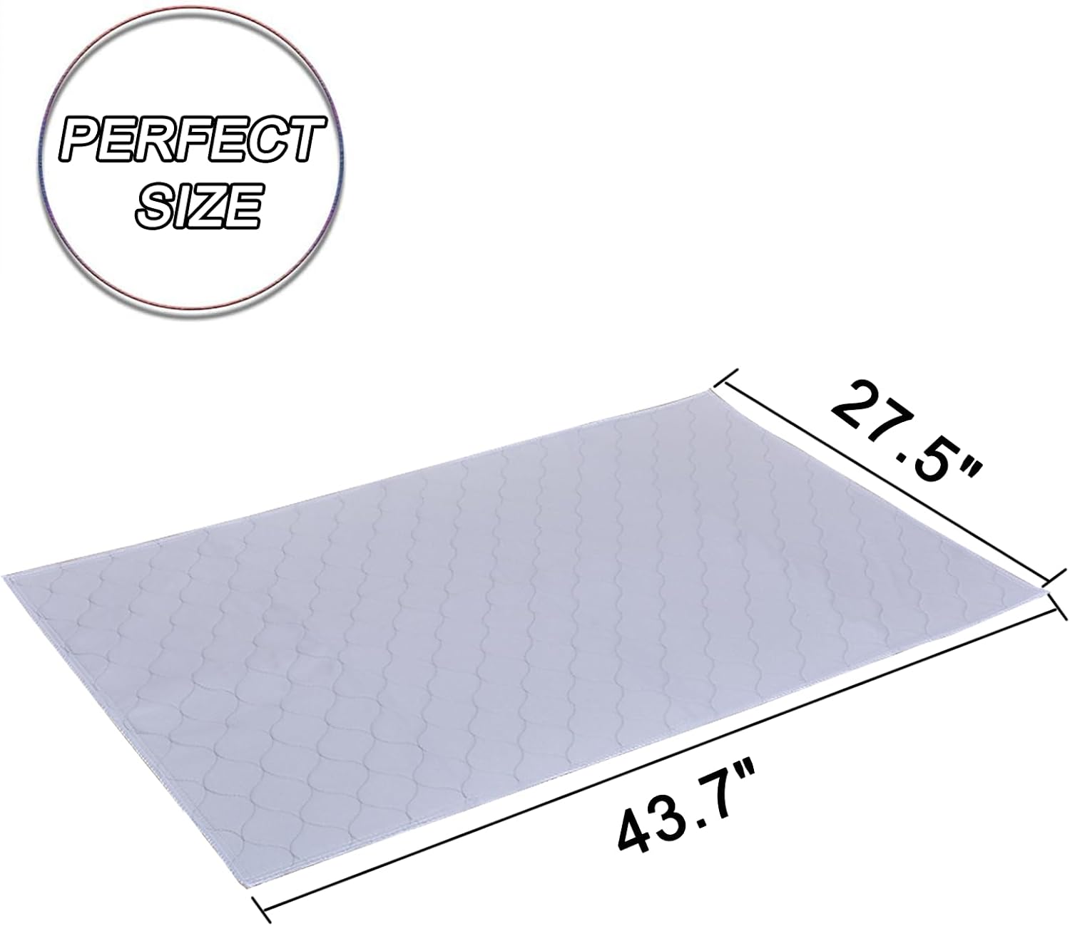 Dog Grass Large Potty Patch, Artificial Dog Grass Bathroom Turf for Pet Training, Washable Puppy Pee Pad, Perfect Indoor/Outdoor Portable Potty Pet Loo