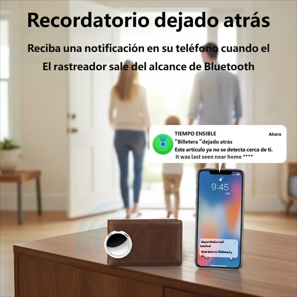 4 Pack Tracker Tag Localizador Llaves Funciona con Buscar Apple (Sólo iOS) | Buscador de Objetos Bluetooth Fundas Silicona Dispositivos de Seguimiento Global Air Tagg para Maletas Perro Niño Impermeable 5