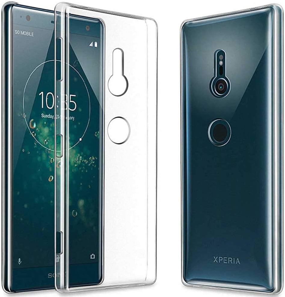 for Sony Xperia XZ3 Soft Clear Case - Transparent Shockproof Silicone TPU Case Skin Cover Anti-Drop Soft TPU Sony Full Coverage Clear Transparent for Sony Xperia XZ3