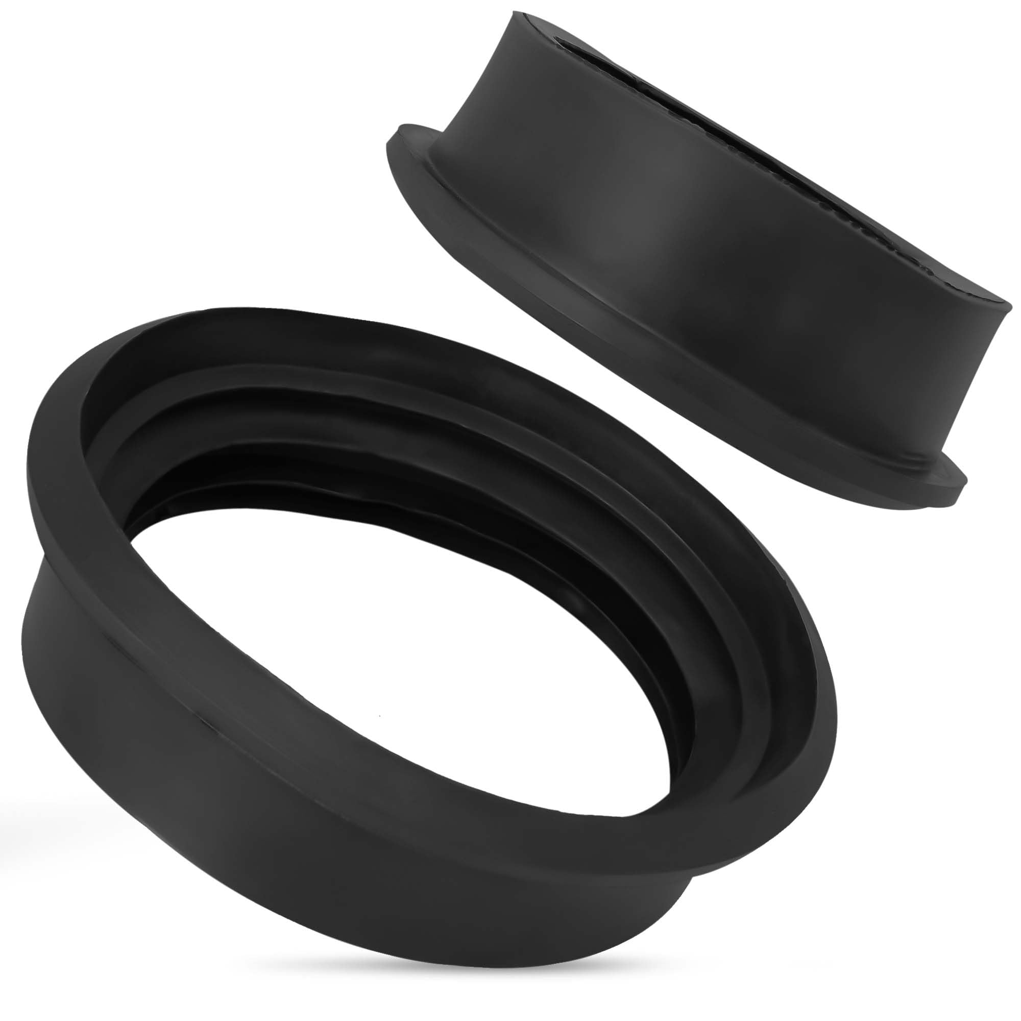 Tubo Ascendente Pozo Inspección 50 cm DN315 Negro Tapa 3x Junta 160 mm Mantenimiento Alcantarillado Resistente Compacto Duradero Fácil Limpieza Presión Subterráneo