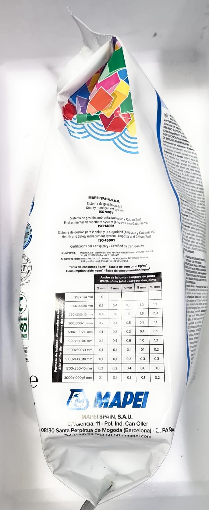 Mapei Ultracolour Plus Mastic coloré