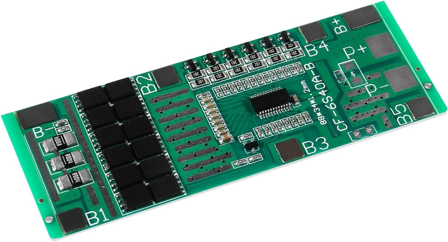 BITSKY INDIA 6S 40A 24V BMS 18650 Lithium Battery Protection Board PCB Protection Board 18650 Charger Module for Li-ion Lithium Battery Module Over-Discharge/Over-Current (B0D3Y58G9F) Amazon Price History, Amazon Price Tracker