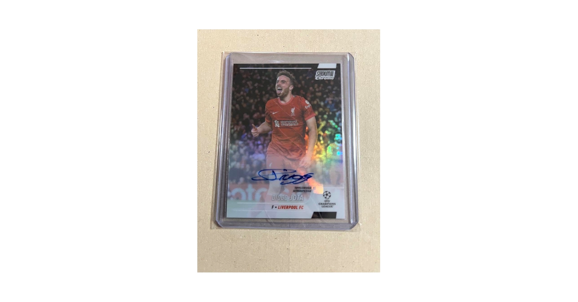 Amazon.co.jp: topps リバプールFC ディオゴ・ジョタ 直筆サイン