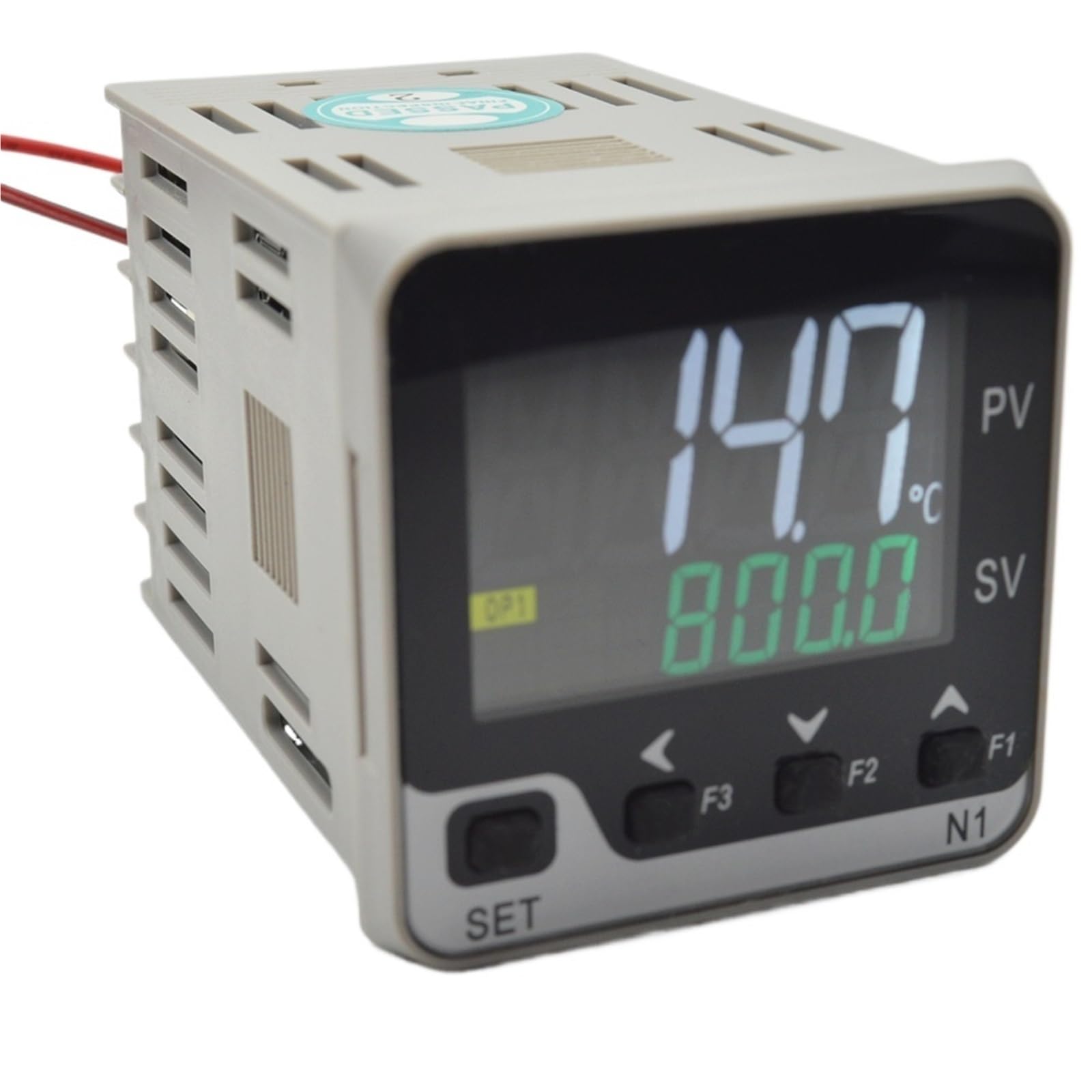 NWPNLXEA 48x48mm TC/RTD Input Intelligent Digital PID Temperature Controller SSR Relay 4-20mA 0-10V Output with RS-485 Communication(Output Relay 1alarm)