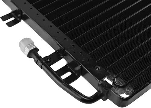 Vista 109 de TRQ Condensador de aire acondicionado compatible con Nissan Altima NI3030101 NI3030101 NI3030103 1998-2001