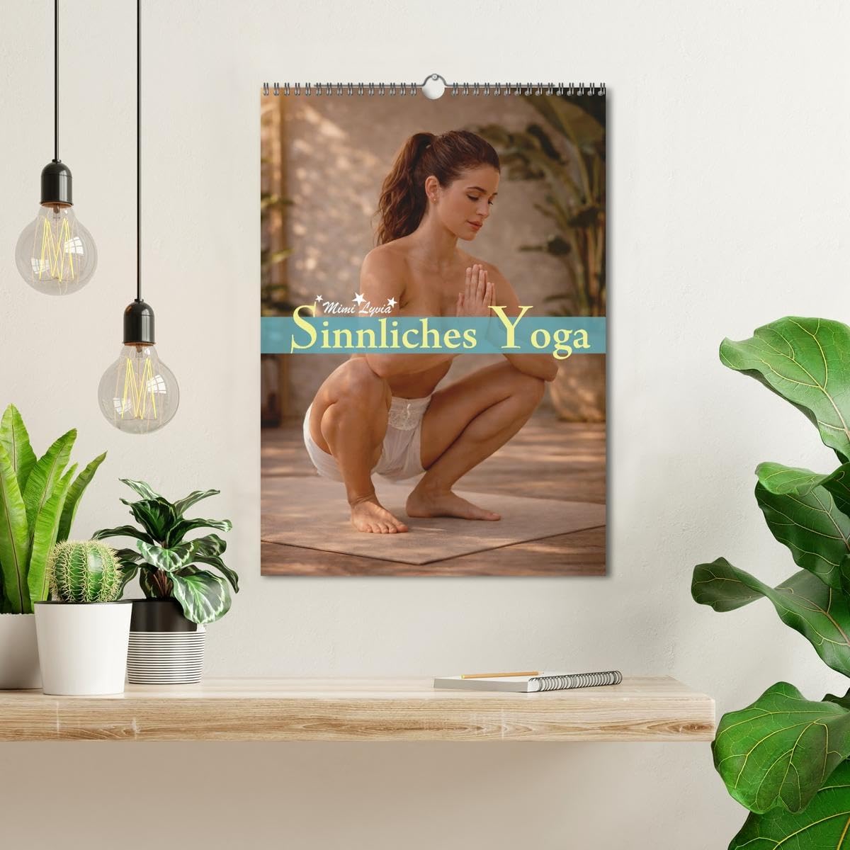 Sinnliches Yoga (Wandkalender 2027 DIN A3 hoch), CALVENDO Monatskalender: Verführerische Pin-Ups in erotischen Yoga-Posen (CALVENDO Erotik)