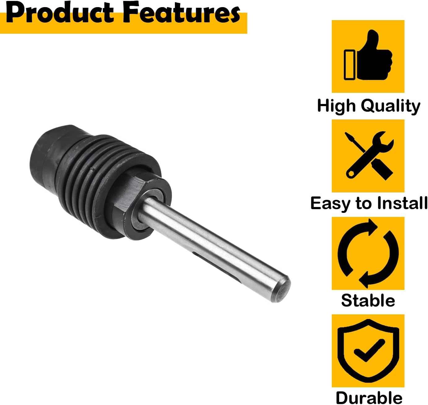 TE17 TE22 Electric Hammer Chuck and Chuck Rod Compatible with Hilti Hammer Drill Accessories Replacement