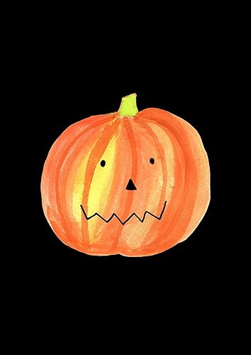 Toland Home Garden 1012587 - Bandera de Halloween negra de Jack O'Lantern On Black de 28 x 40 pulgadas, doble cara para decoración de casa de