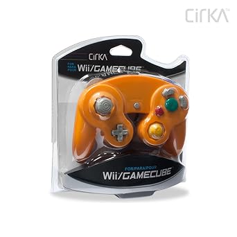 CirKa Wired Controller for GameCube/Wii (Orange)