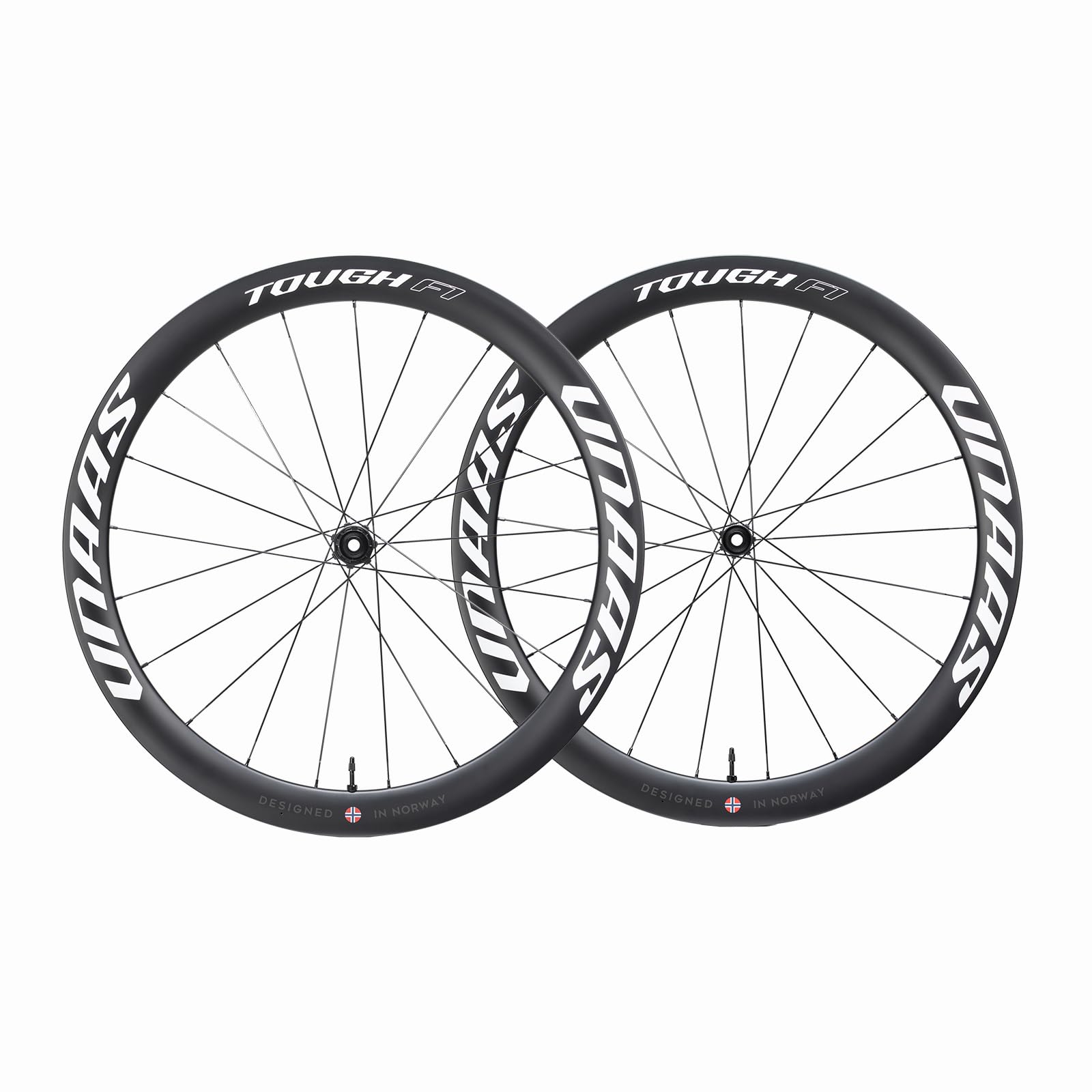 WINSPACE UNAAS Tough F Carbon Fiber Wheelset 700C Disc Brake Ultralight 50mm Depth Road Bike Wheels, Tubeless Ready.
