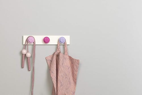 Miniatura 10 de Lego - Perchero de pared con 3 ganchos para colgar abrigos, mochilas, sombreros, decoración perfecta para habitación de Lego para niños, varios