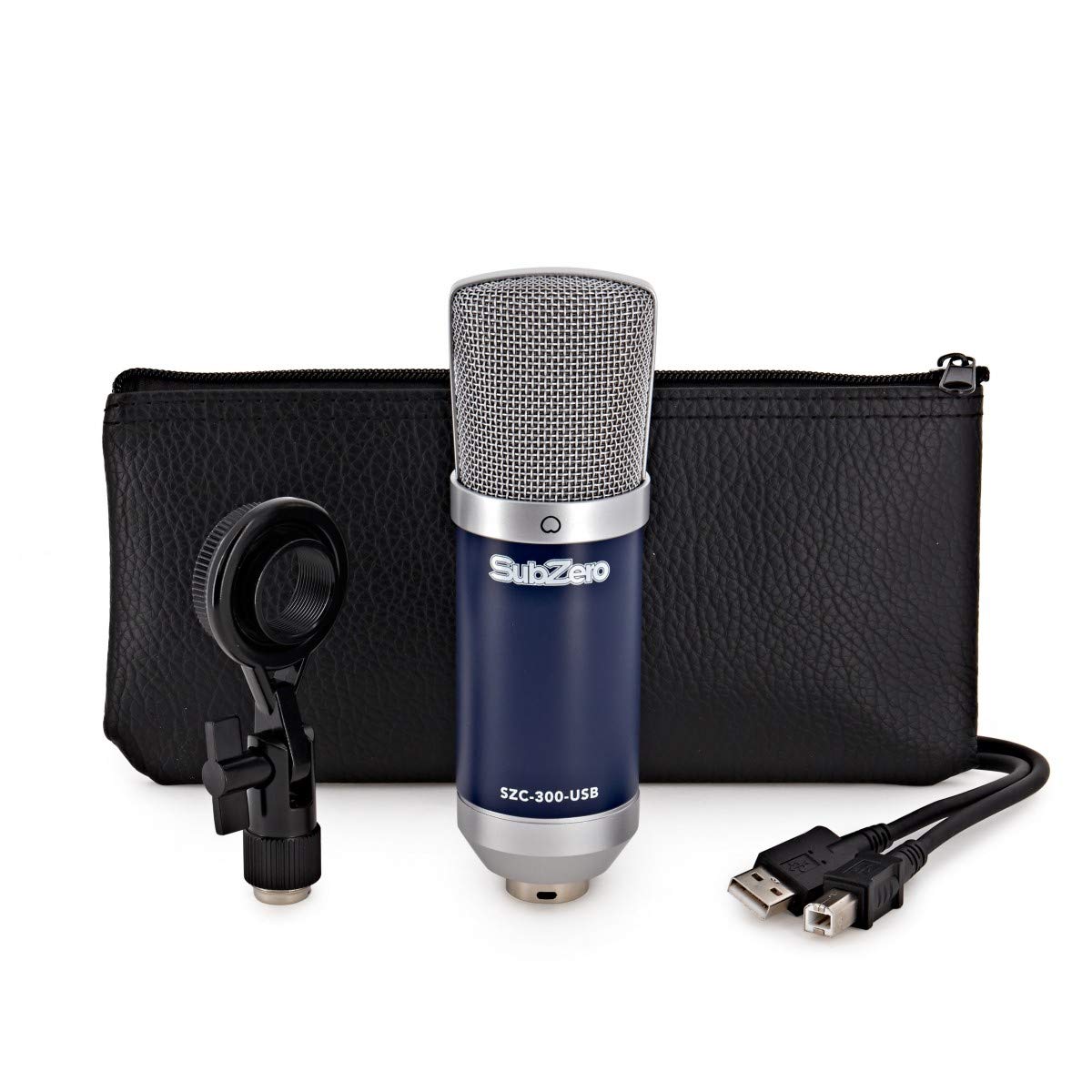 SUBZERO SZC-300 USB Microfono a Condensatore con Braccio per Microfono