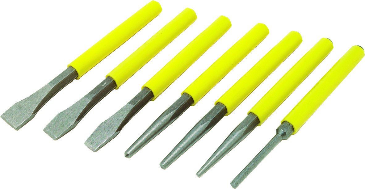 Performance Tools - 7 PC CHISEL/PUNCH SET