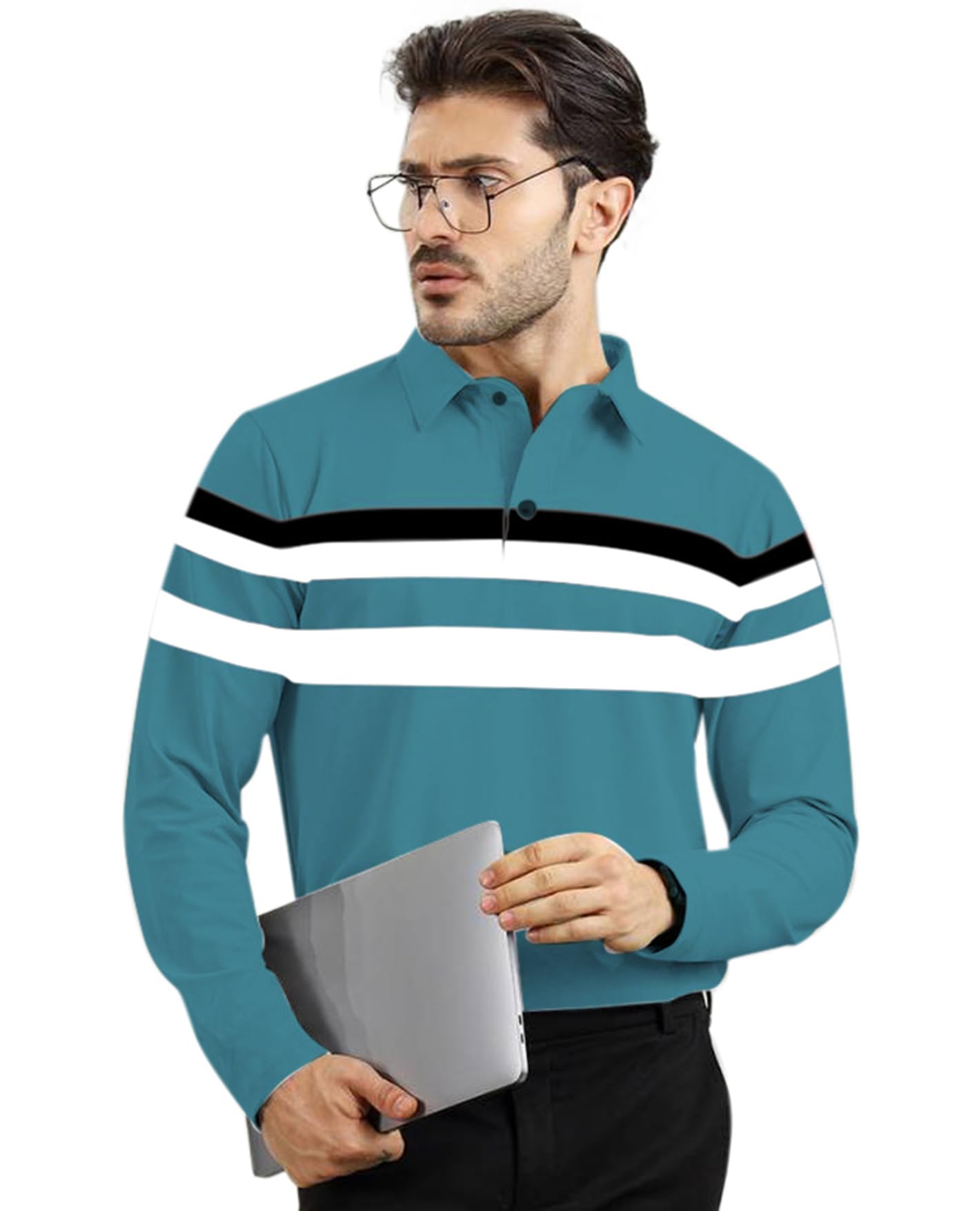ausk Men Polo T-Shirt || Full Sleeves Polo T Shirts for Men || Mens T-Shirts-picture-31
