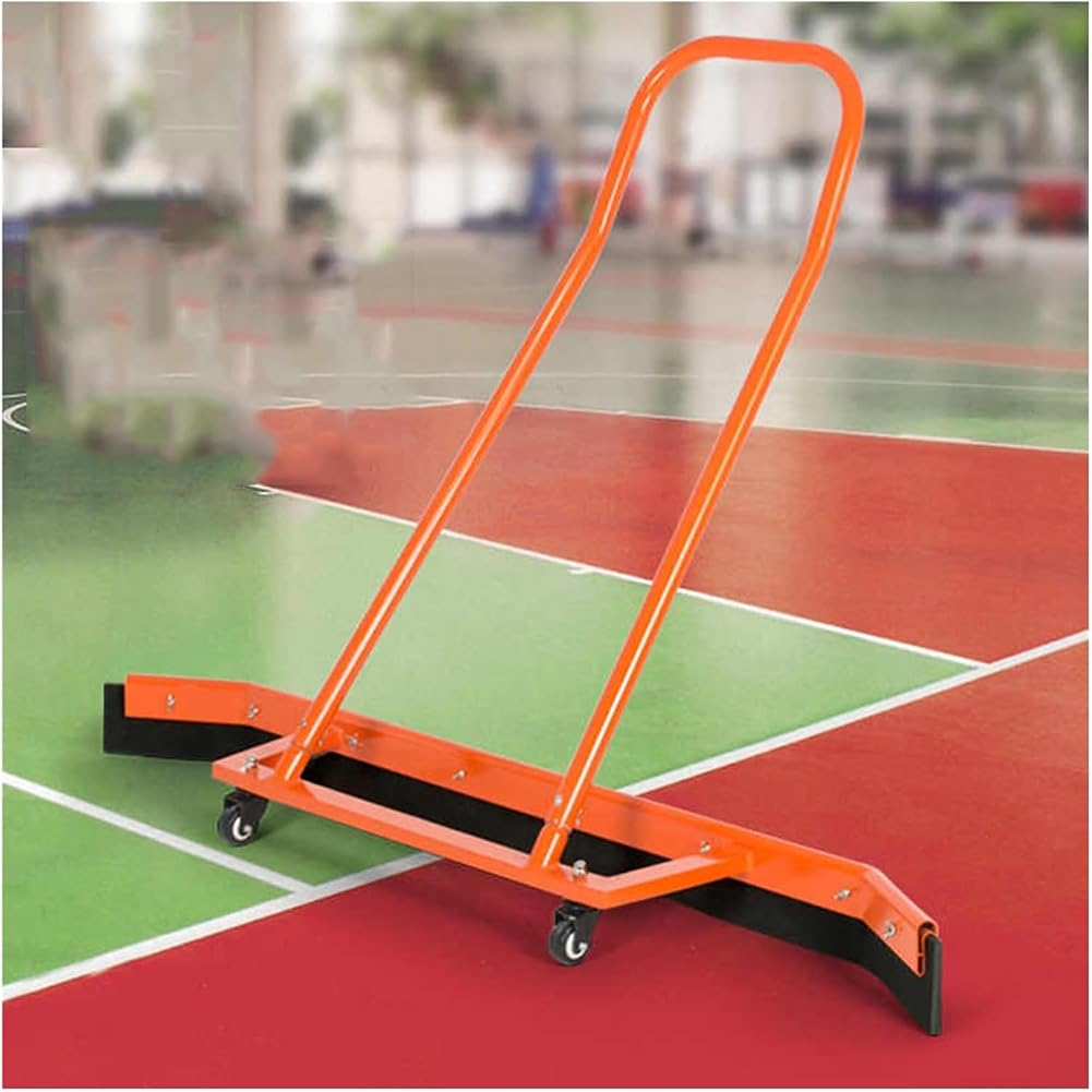 Escobilla de goma de piso de 55 pulgadas de ancho para canchas deportivas, rasqueta de aleación de aluminio, eliminación de agua para superficies de suelo de baloncesto, tenis y cancha deportiva
