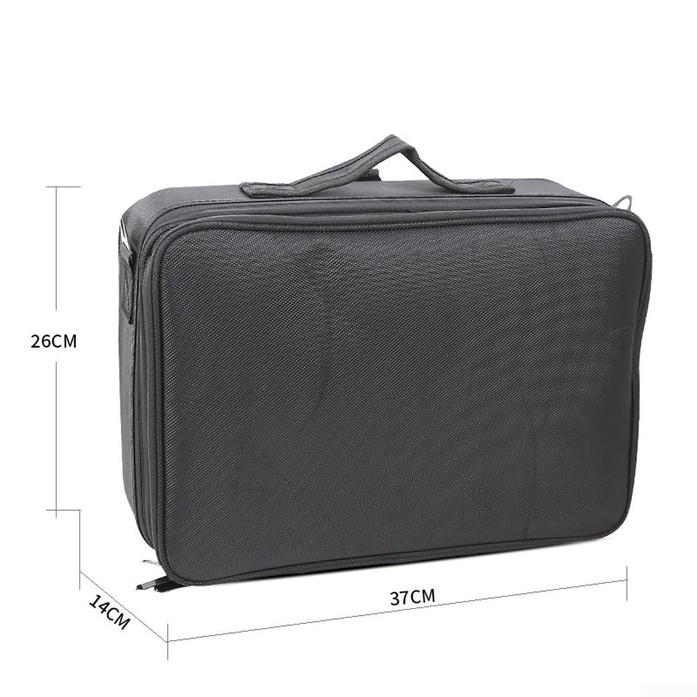 Étui pour accessoires de télescope et rangement d'oculaires | Tissu Oxford, séparateurs amovibles, voyage et utilisation en extérieur (grand)