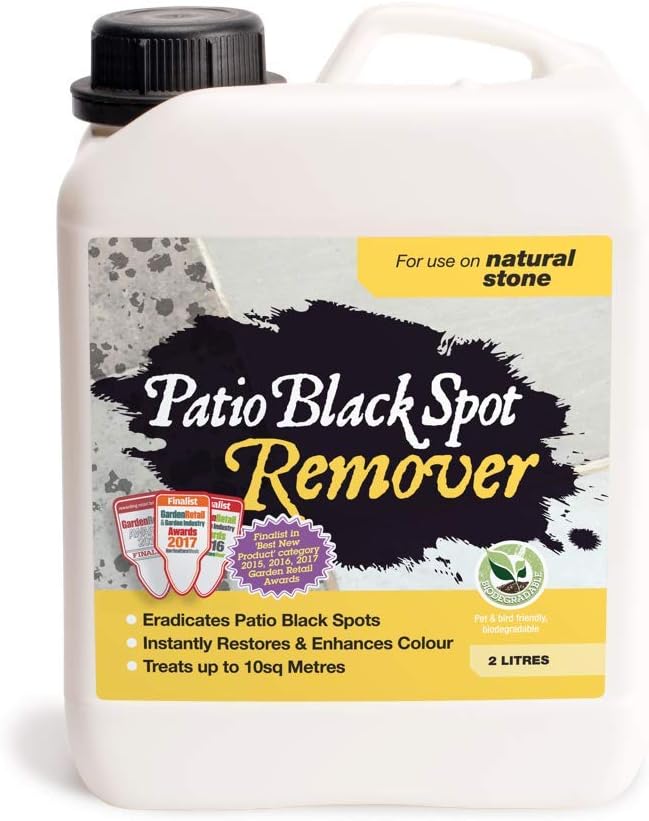 Patio Black Spot Remover for Natural Stone (2 litres) Amazon.co.uk Garden & Outdoors