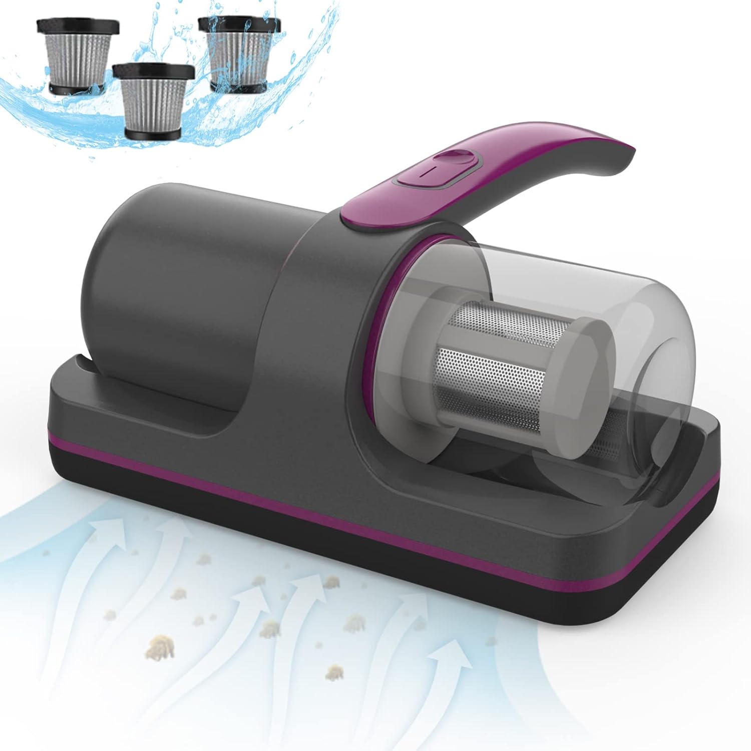 Agrose Bed Vacuum Cleaner, 12Kpa Powerful Mattress Vacuum