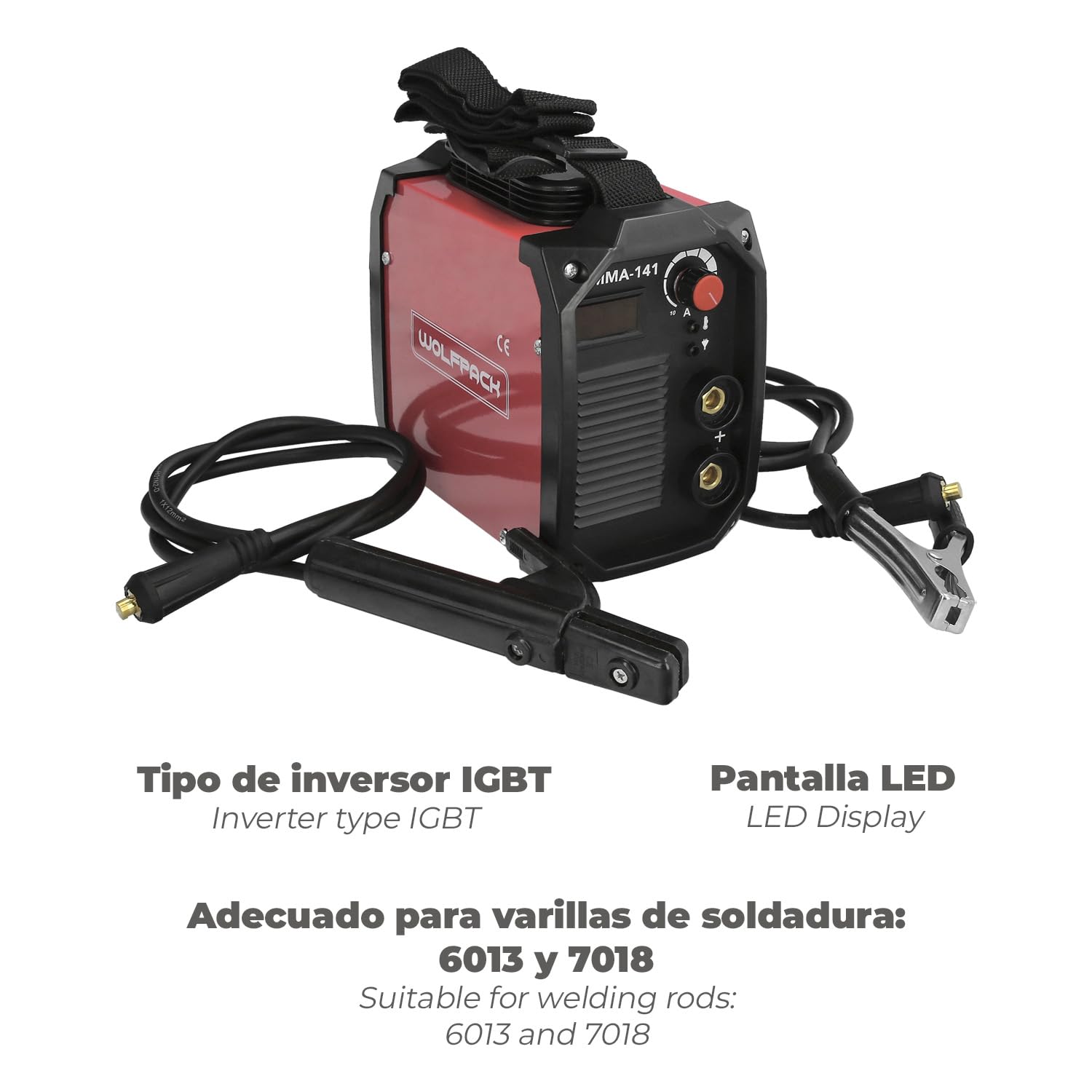 Spawanie inwerterowe Wolfpack 10-120 A