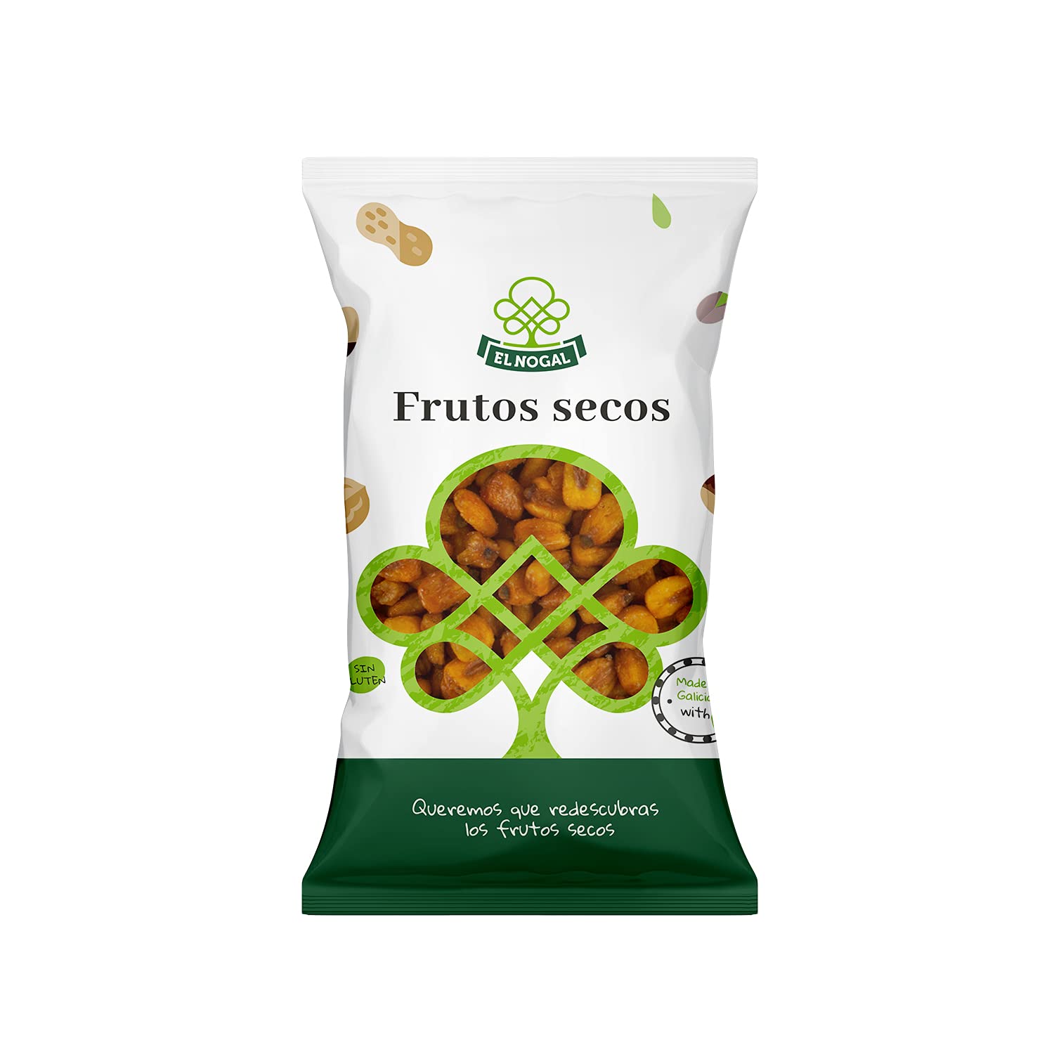 El Nogal Frutos Secos Maiz Frito Bolsa, 125 G