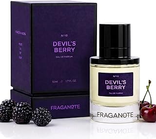 Fraganote Devil’s Berry Eau De Parfum (50ml) | Fruity Unisex Perfume | Black Currant & Cherry Scent for All | Ideal for Fi Price In India