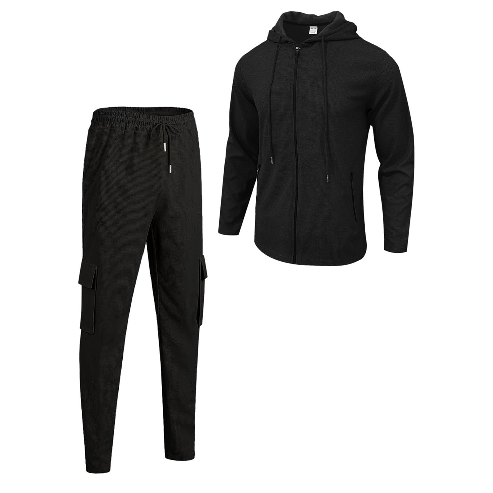 Baggy - Chándal completo para hombre, deportivo, sin capucha